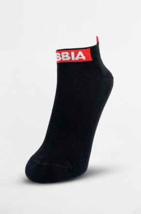 Шкарпетки NEBBIA “SMASH IT” ankle length socks Black 102