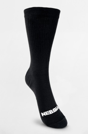 Шкарпетки NEBBIA "STEP UP" Sneaker Socks Black 165
