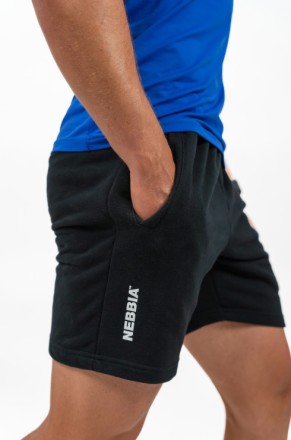 Шорти Nebbia Athletic Sweatshorts Maximum Black 336