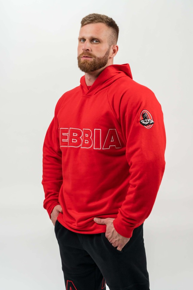 Long red hoodie deals