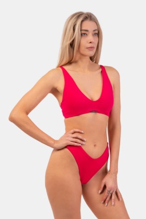 ТОП TRIANGLE BRALETTE BIKINI TOP WITH PADDING PINK 457
