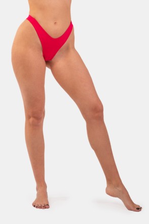 КУПАЛЬНІ ТРУСИКИ HIGH CUT V-SHAPE BIKINI BOTTOM PINK 456