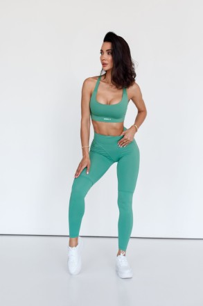 Легінси High Waisted Shaping Leggings AGILE Green 464