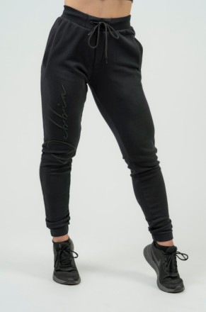 Штани Nebbia Women's High-Waist Joggers INTENSE Signature Black 846