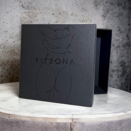 Подарункова коробка Fitzona Happy Box Black