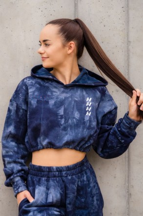 Худі Nebbia Re-fresh Women’s Crop Hoodie Blue 591