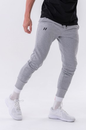 Штани Slim sweatpants with side pockets “Reset” 321 Light Grey