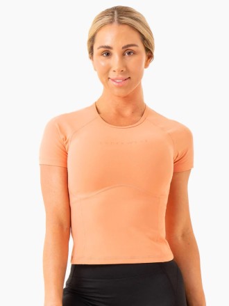 Футболка NKD Frame Fitted T-Shirt - Terracotta