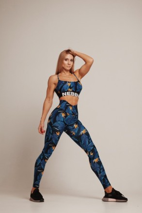 ЛЕГІНСИ HIGH-WAIST OCEAN POWER LEGGINGS OCEAN BLUE 561