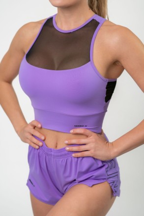Топ FIT Activewear Padded Sports Bra 437 Lila
