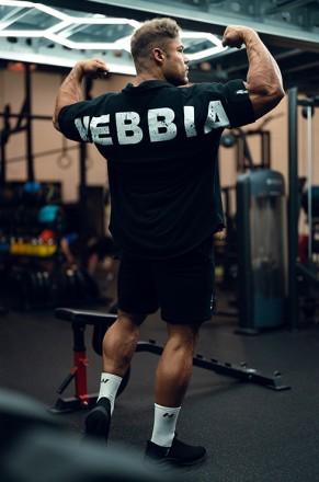 Сорочка Nebbia Oversized Shirt 90s THROWBACK Black 350