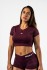 Топ Nebbia Open-back Cropped Top STRONG BEAUTY Dark Red 430