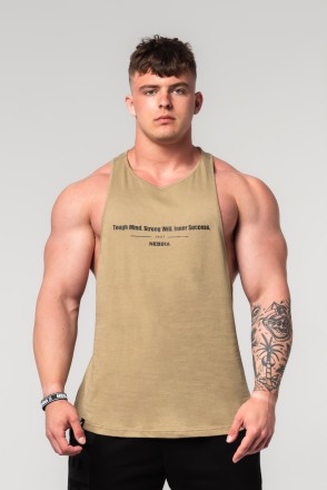 Майка Nebbia Gym Tank Top FLEXIN' Green 360